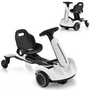 Electric 6V Drift Go Kart for Kids with 360° Spin - White