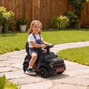 Qaba 3-in-1 Ford Shelby Black Push and Slide Car