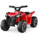 6V Gray Kids Quad ATV Ride-On 4-Wheeler Toy at 1.8MPH