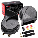 130dB Dual Tone Waterproof Snail Horn Kit for Cars and Trucks - 2 Pack
