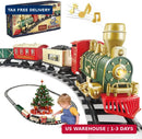 Interactive Electric Train Playset for Children 4-8 with Lights and Sounds