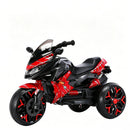 Electric Ride-On Motorcycle with Training Wheels for Children Aged 3-6