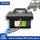 12Ah 24V Lithium Battery for UTV and Dynacraft Realtree Ride-On Toy