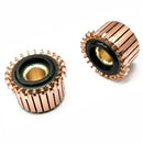 Copper Commutator Hook with 24 Teeth, 25.5 mm Outer Diameter, 9 mm Inner Diameter, 17(18.8) mm Height