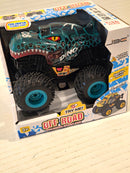 JBC Dino Adventure Off-Road Stunt Car with Lights and Sounds - 1:36 Scale for Ages 3-7