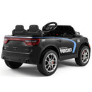 12V Electric Police Car for Kids with Dual Speed, LED Lights, Remote Control, Music, and Horn