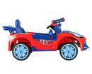 Spider-Man 6V Kids Ride-On Car with LED Lights and Water Cannon