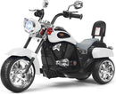 Kids Electric 3-Wheel Chopper Motorcycle with Horn & Headlight
