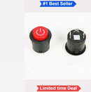 Set of 2 Button Start Power Switches for 6V and 12V Kids Electric Ride-On Toys