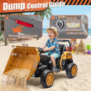 24V Electric Dump Truck Ride-On Toy for Kids with 4WD and Remote Control