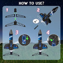 Children's Electric Rocket Launcher - Soar Up to 200ft, Exciting Outdoor Play