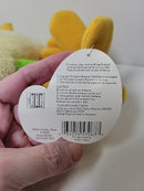 Charming 8" Animated Easter Chick Plush Toy Sings "I Can See Clearly"