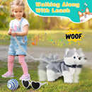 Interactive Dancing Dog Toy with Leash, Realistic Barking, and 10 Songs