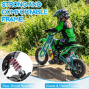 24V Electric Mini Dirt Bike for Kids, Speeds up to 14 Mph, Suitable for Ages 10 and Up