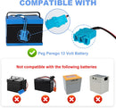 12V Charger for Peg-Perego John Deere Ground Force Tractor Battery