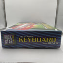 Rock Star Classic Electronic Keyboard Set with Bench and Sing-Along Microphone