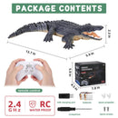 GearRoot 1:18 Remote Control Crocodile Boat for Pool and Bathroom Play for Ages 6 and Up