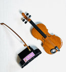 Retro 90s Carlisle Virtuoso 11" Electronic Violin Toy with Box, Plays 8 Timeless Melodies