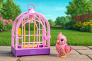 Voice-Repeating Talking Bird Toy – Rosie with Cage, Perfect for Kids Ages 5-7
