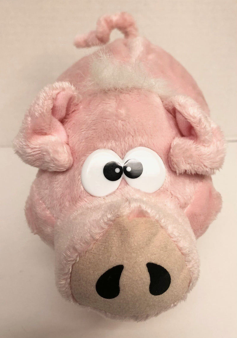 Deluxe Animated Oinking Pull-The-Tail Wiggle Pig Toy for Kids