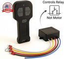 12V Wireless Electric Winch Remote Control Set, Universal Mini 5 Wire Connector - 2 Pack