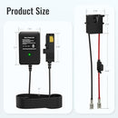 12V Charger for Power Wheels with 12 AWG Wire Harness - Fits Ride-On Toys