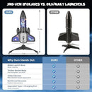 2nd Generation Outdoor Rocket Launcher for Kids | Soaring Fun Up to 200ft for Ages 5+