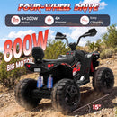 24V Kids 2-Seater 4X4 ATV Ride-On Car with 800W Motor
