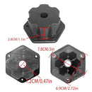 High Performance 24V RS555 35000RPM Steel Gears Motor Gearbox - Set of 2