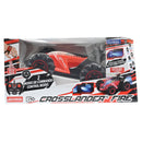 Lexibook Crosslander Fire Remote Control Car - 12km/h Speed, 4-Wheel Drive, Smoky Finish
