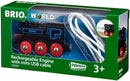 Battery-Operated Rechargeable Toy Train - Perfect Present for Ages 3 and Up | Brio World