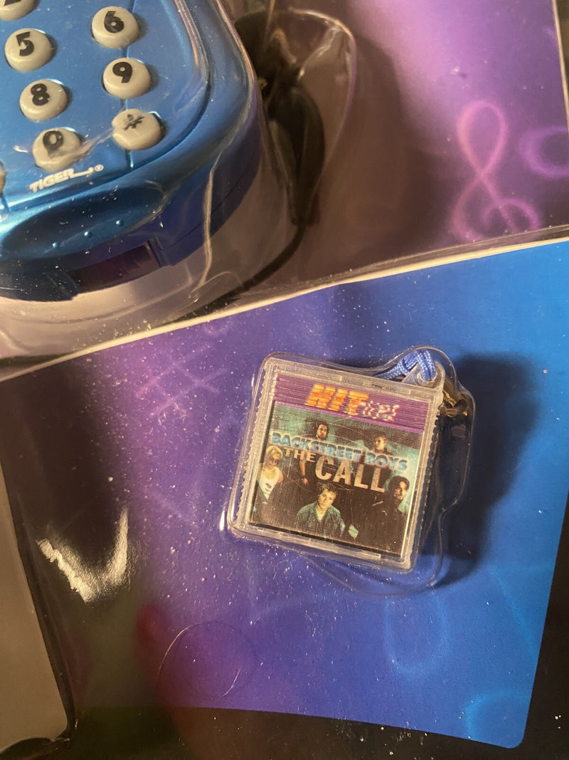 Y2K Micro Music Telephone Player Backstreet Boys The Call 2001 Tiger Vintage Toy