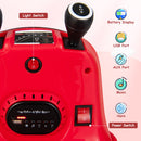 12V Electric Kids Bumping Car with Remote Control, 360° Spin, Safety Belt, and LED Lights