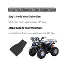 Foam Seat for Kids ATV - Taotao Coolster 50-125cc Quad 4 Wheeler