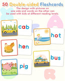 Gojmzo Montessori Wooden CVC Word Spelling Activity Set