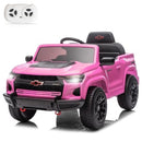 Pink 12V Electric Ride-On Chevrolet Colorado for Kids