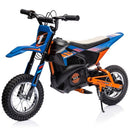 High-Speed 24V Electric Dirt Bike for Kids with Leather Seat