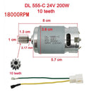 DL 555-C 24V High-Speed Electric Car Toy with 555 Motors for Kids
