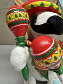 Animated Mariachi Puppy Plush Toy with Macarena Dance and Maracas