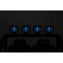 24V 4WD Dual Seat Kids Off-Road Electric Vehicle 550W EVA Wheels with Remote Suspension for Ages 3+