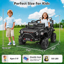 24V 4WD Electric Ride-On Toy Truck for Two Kids with Remote Control