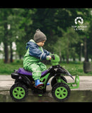 Monster Jam 6V Kids ATV Quad - Fun and Secure Ride-On Toy