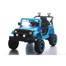 Electric Blue Ride-On Car for Kids Ages 3-5 with Remote Control