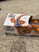Zuru Robo Alive Interactive Robotic Frilled Neck Lizard Toy for Kids - Orange and Blue