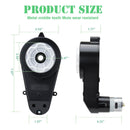 24V Wheel Motor Gearbox Upgrade Kit - Pair of High-Speed RS555 40000RPM Motors