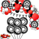 30-Inch Racing Wheel Balloons for Car-Themed Celebrations