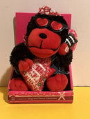 Valentine's Plush Guitar Monkey That Sings and Dances