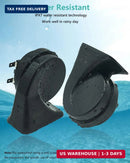 12V Universal Dual Tone Electric Car Horn - Super Loud and Waterproof