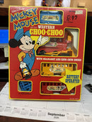 Mickey Mouse Electric Train Set with Track
