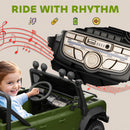 Green Land Rover Off-Road Ride-On Electric Car for Kids